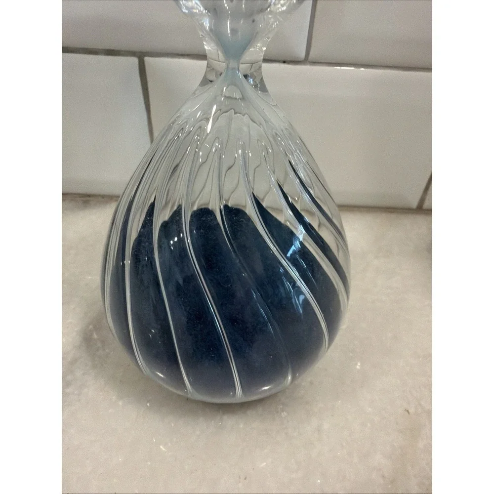 5 Minutes Flowing Sand Hourglass Stress-Relief Glass Ornament Decor And Gift